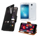 HOUSSE ETUI FOLIO SAMSUNG Galaxy S4 - i9500 (Noir)