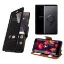 HOUSSE ETUI FOLIO SAMSUNG Galaxy S9 Plus (Noir)