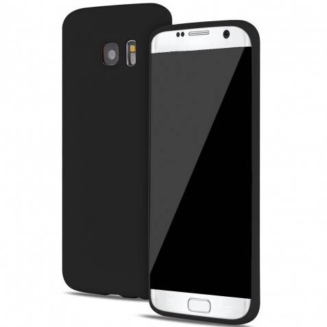 Coque Samsung Galaxy S7 Edge Silicone Gel Noir