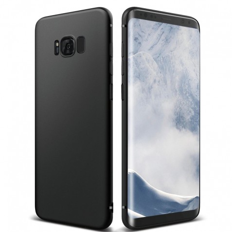 Coque Samsung Galaxy S8 Plus Silicone Gel Noir