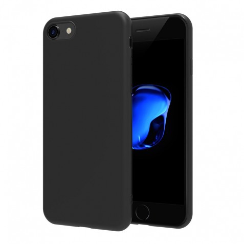 Coque iPhone 7G/8G Plus Silicone Gel Noir