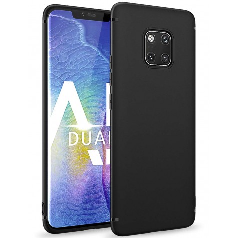 Coque Huawei Mate 20 PRO Silicone Gel Noir