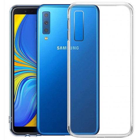 Coque Samsung Galaxy A7 2018 Silicone Transparente TPU