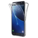 Coque 360 Degré Samsung Galaxy J7 2016 – Protection en Rigide, Housse Etui Tactile 360 degré – Antichoc, Transparent