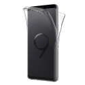 Coque 360 Degré Samsung Galaxy S9 Plus – Protection en Rigide, Housse Etui Tactile 360 degré – Antichoc, Transparent