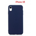 Coque iPhone XR en Silicone Fin et Mince Bleu