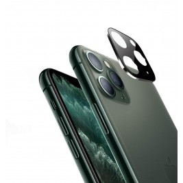 Verre Trempé Caméra Arrière Protecteur pour iPhone 11 Pro Noir